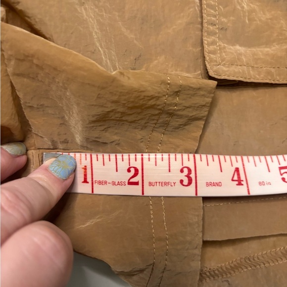 Fabletics Size Small Heights Shimmer Cargo Shorts Drawstring Elastic Waist New - Picture 4 of 5